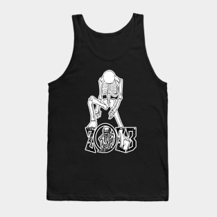 SKULL NEW YEAR 2023 WHITE Tank Top